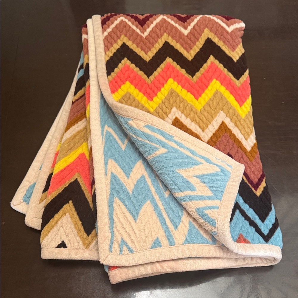 Missoni for Target chevron blanket
